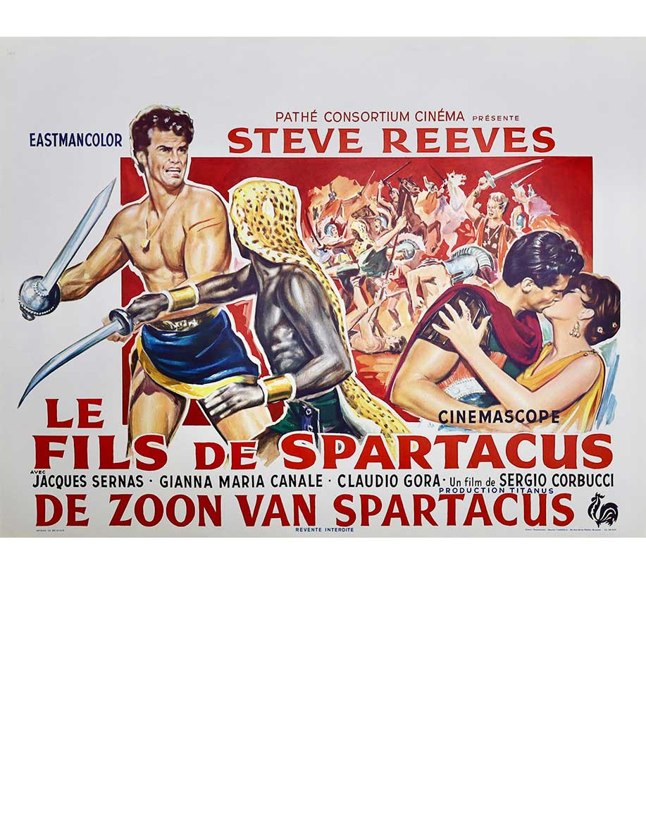 Le fils de Spartacus - 55x35 cm - roulée