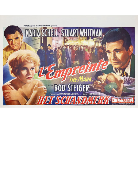 La Marque — affiche originale belge 55x35 cm (1957) |...
