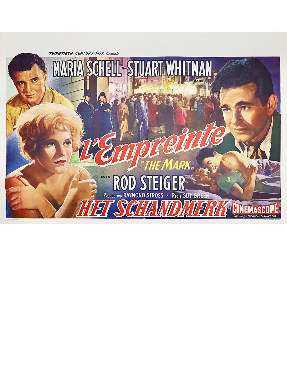 La Marque — affiche originale belge 55x35 cm...
