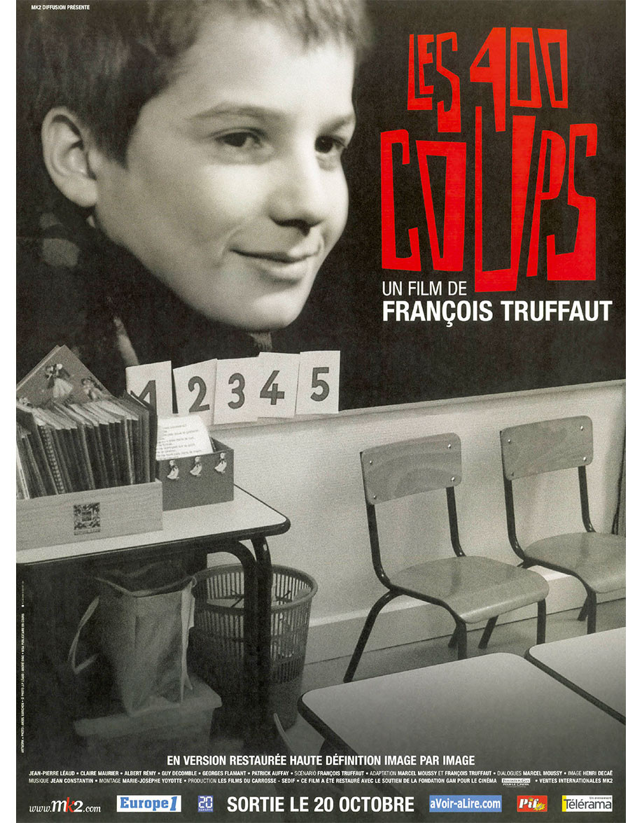 Les 400 Coups — affiche originale France 40×53...