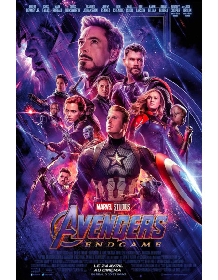 Avengers 4 : Endgame - 40x53 cm - roulée