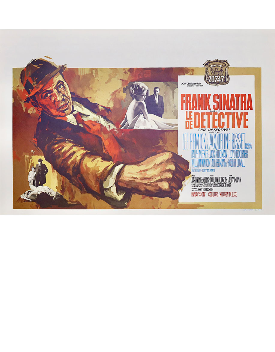 Le détective - 55x35 cm - roulée