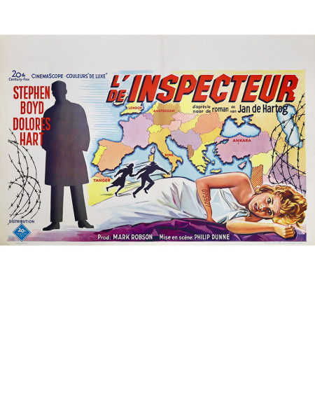 L'inspecteur - 55x35 cm - roulée