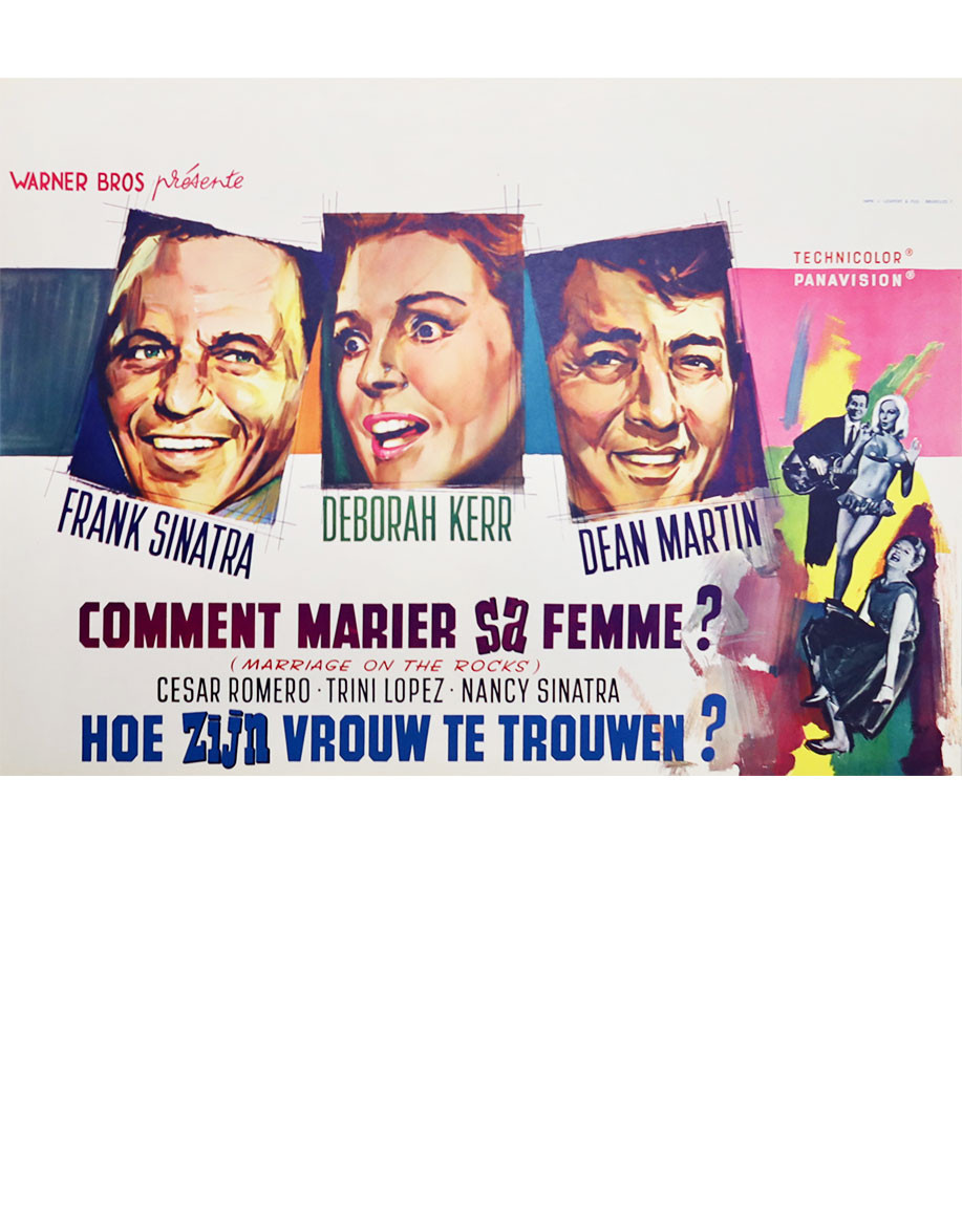 Les Inséparables — affiche originale belge...
