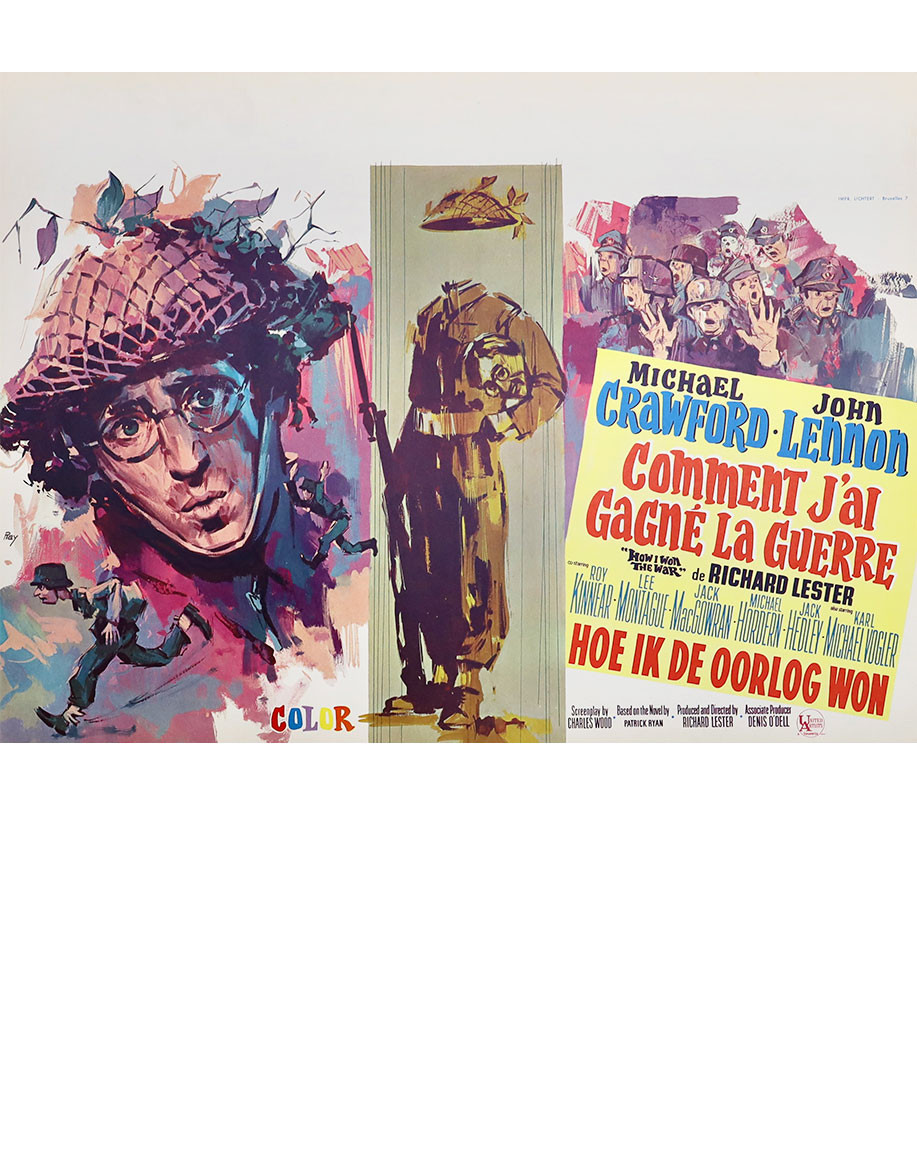 Comment j'ai gagné la guerre — affiche...