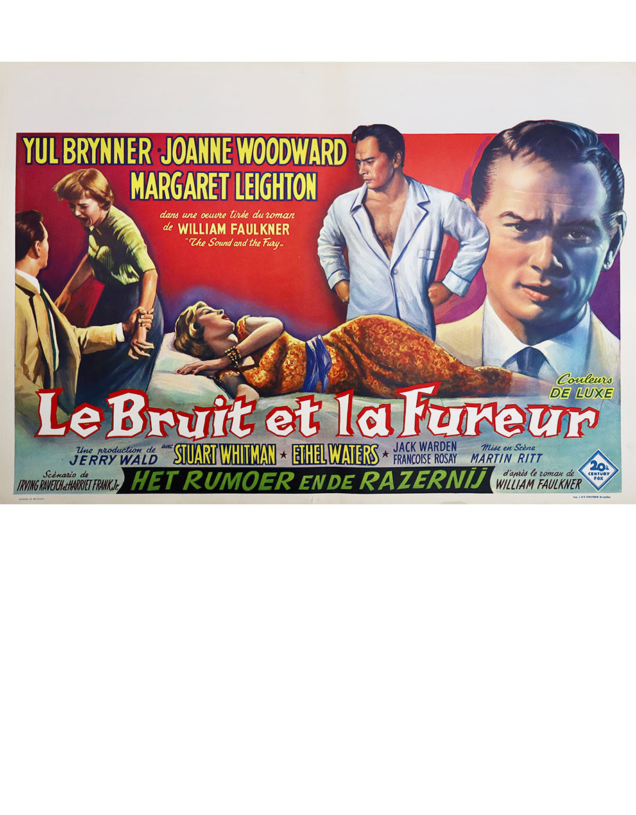 Le bruit et la fureur - 55x35 cm - roulée