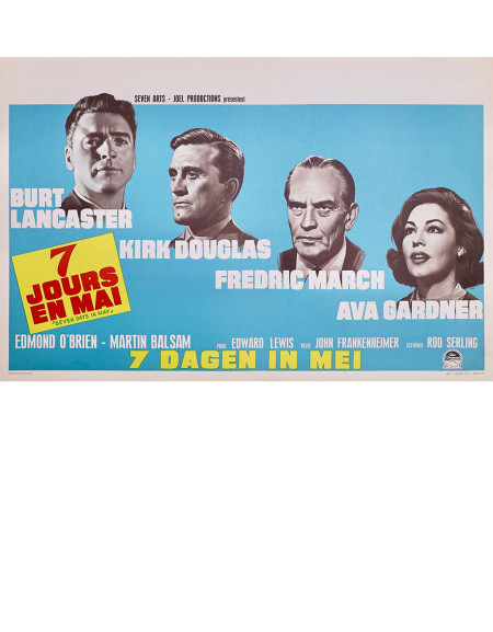 7 jours en mai - 55x35 cm - roulée