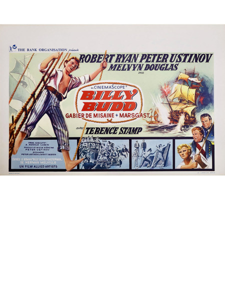 Billy Budd — affiche originale belge 55x35 cm (1962) |...