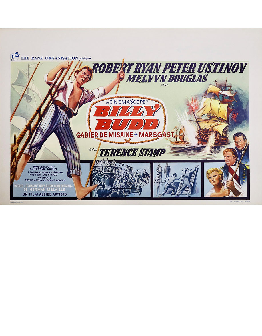 Billy Budd — affiche originale belge 55x35 cm...