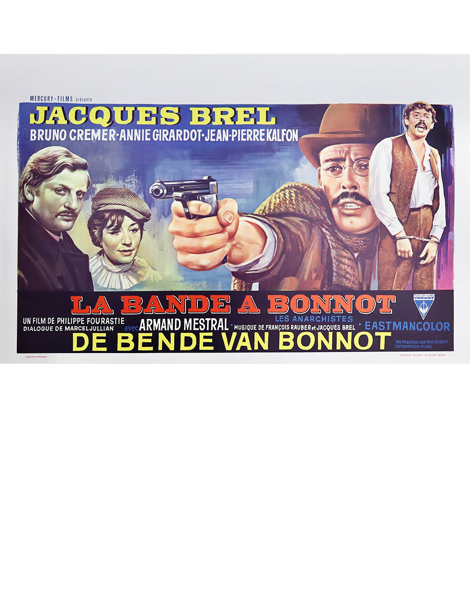 La bande à Bonnot - 55x35 cm - roulée