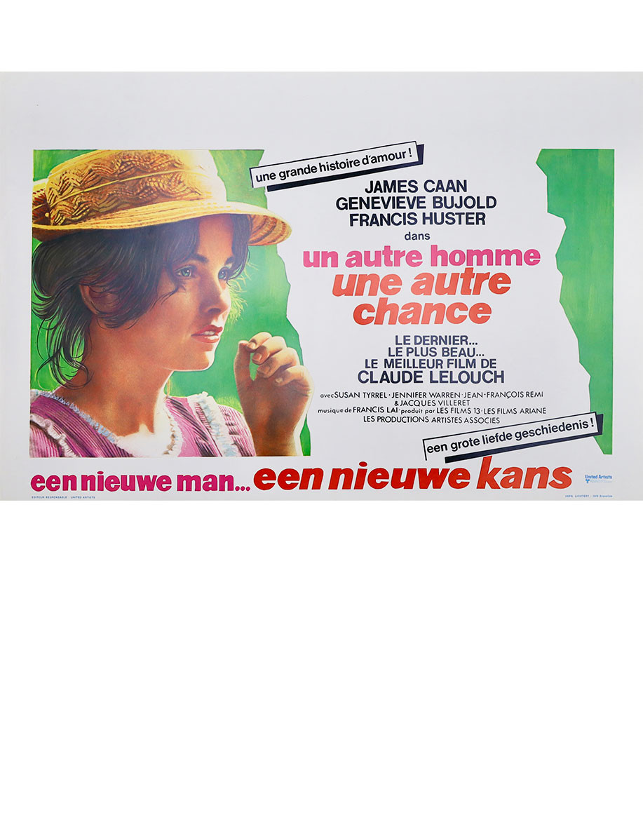 Un autre homme, une autre chance - 55x35 cm -...