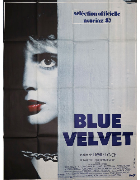Blue Velvet — affiche originale française 120x160 cm...