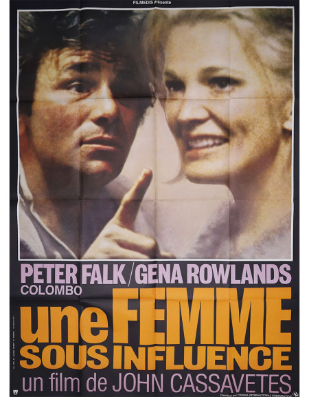 Une femme sous influence — affiche originale française...