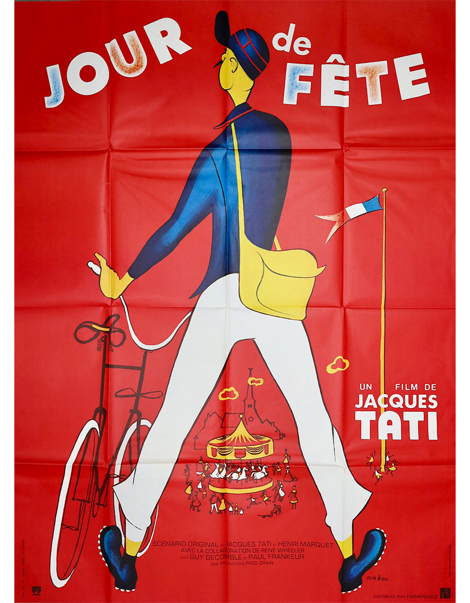Jour de Fête — affiche originale française...