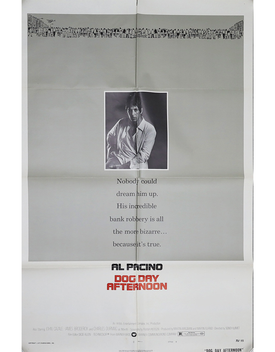 Un après-midi de chien - 69x104 cm - pliée