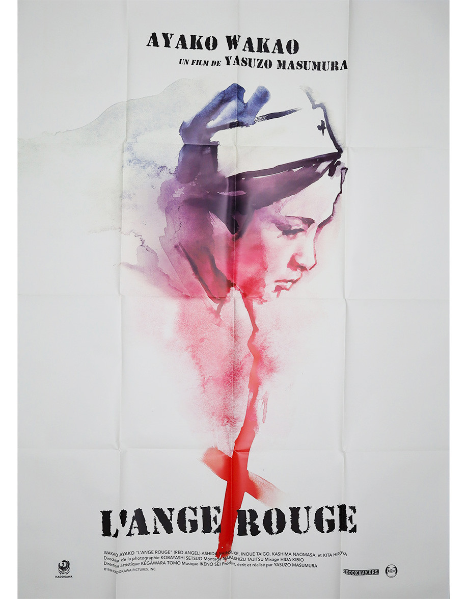 L'ange rouge - 120x160 cm - pliée