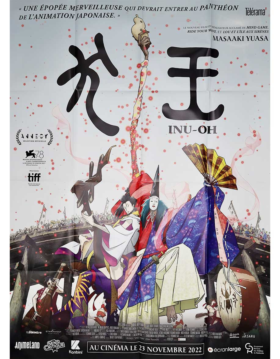 Inu-oh - 120x160 cm - pliée