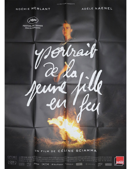 Portrait de la jeune fille en feu - 120x160 cm - pliée