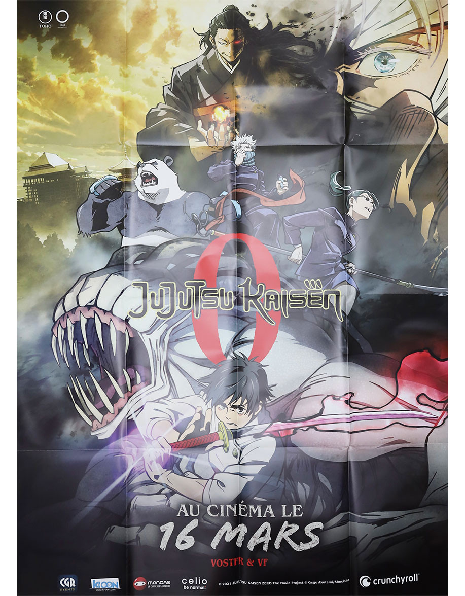 JUJUTSU KAISEN 0 - 120x160 cm - pliée