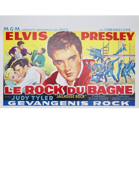 Le rock du bagne - 55x35 cm - roulée