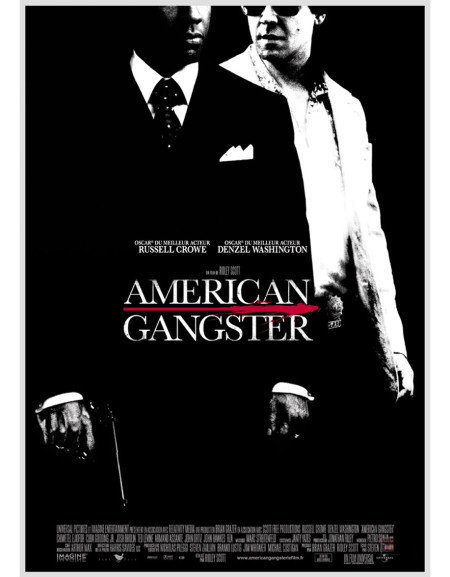 American Gangster - 40x53 cm - pliée