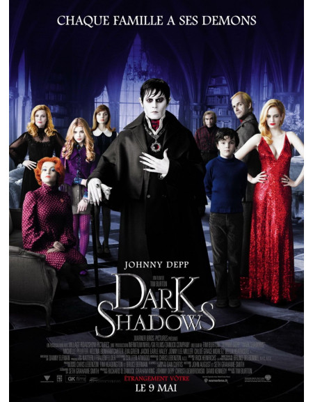 Dark Shadows - 40x53 cm - pliée