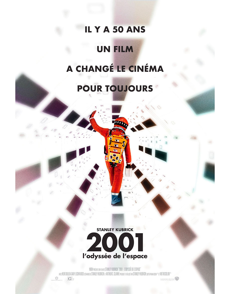 2001, L'Odyssée de l'Espace — affiche originale...