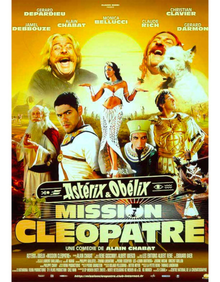 Astérix et Obélix : Mission Cléopâtre — affiche originale...