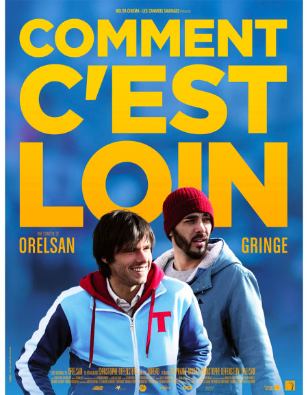 Comment c'est loin - 40x53 cm - pliée