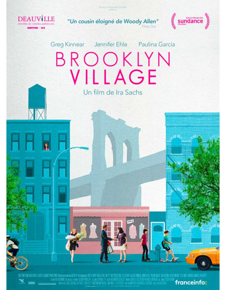 Brooklyn village - 120x160 cm - pliée