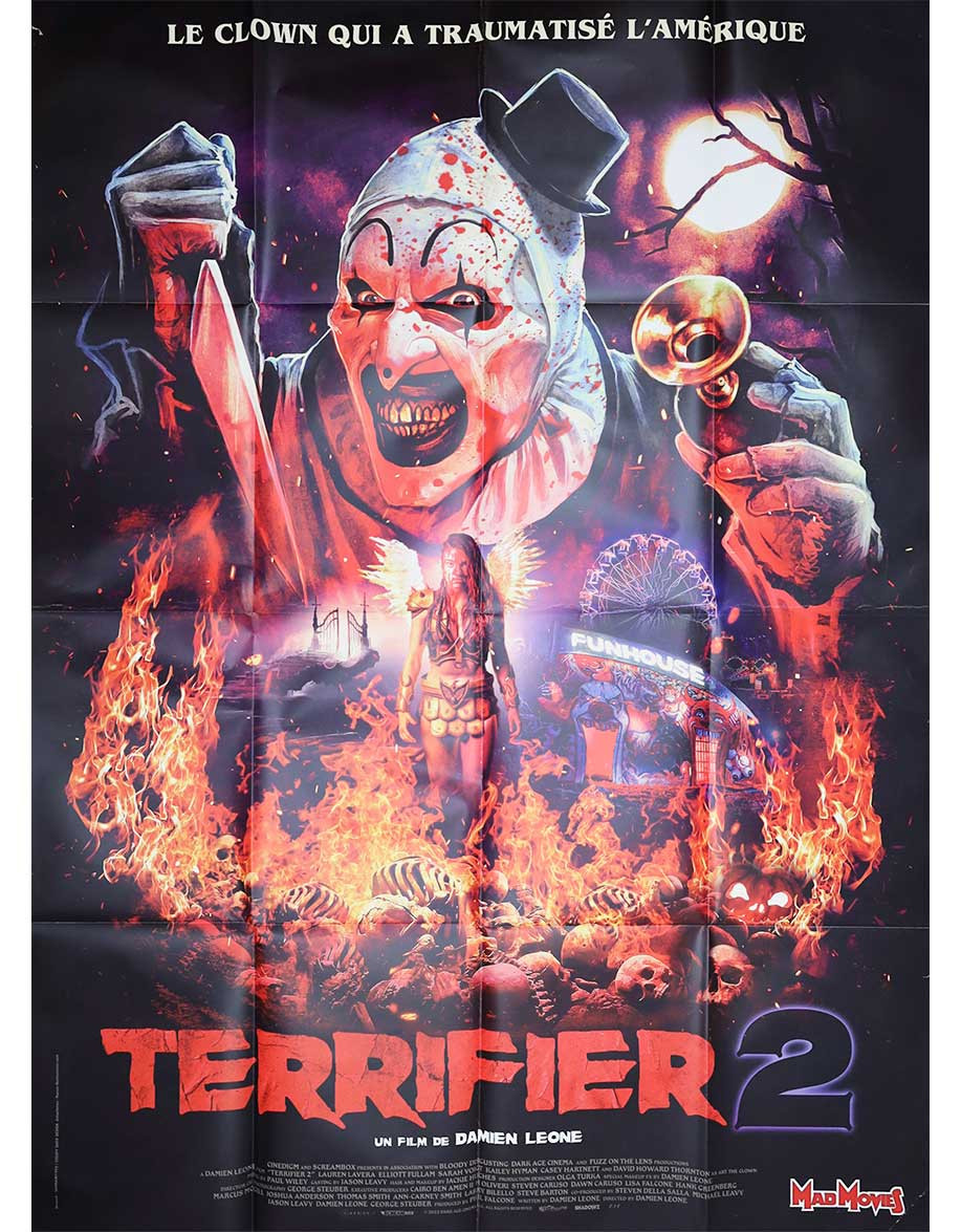 Terrifier 2 - 120x160 cm - pliée