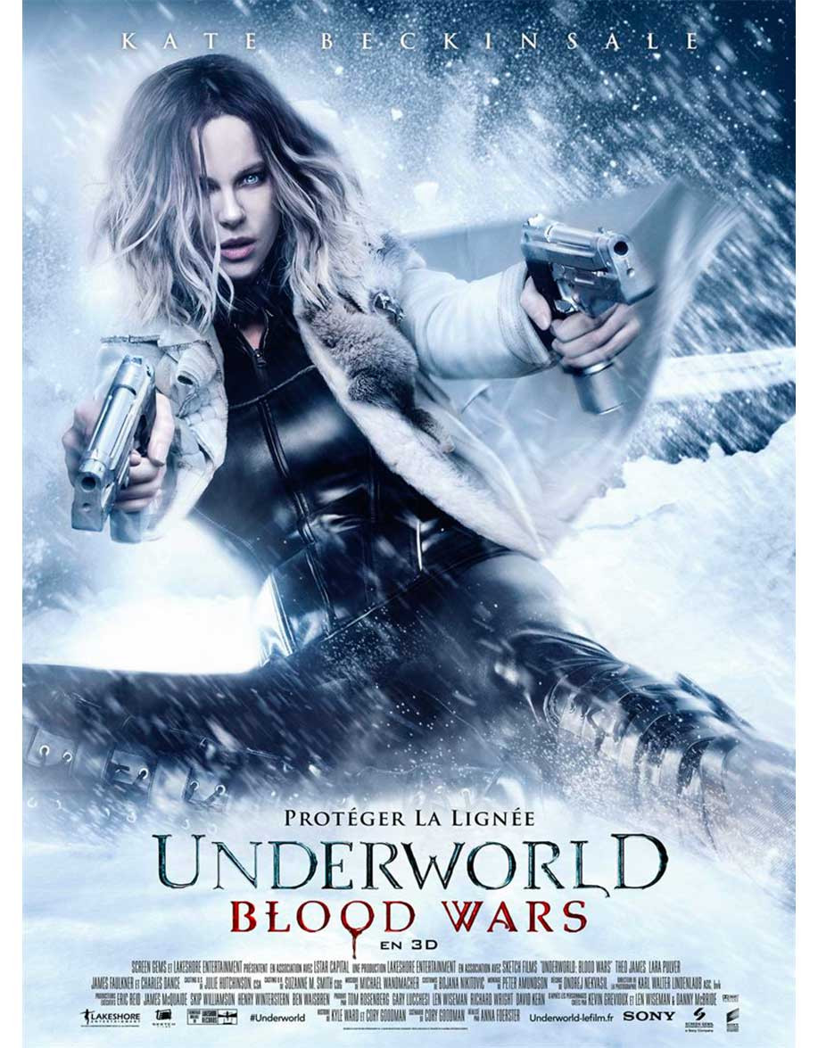 Underworld : blood wars - 120x160 cm - pliée