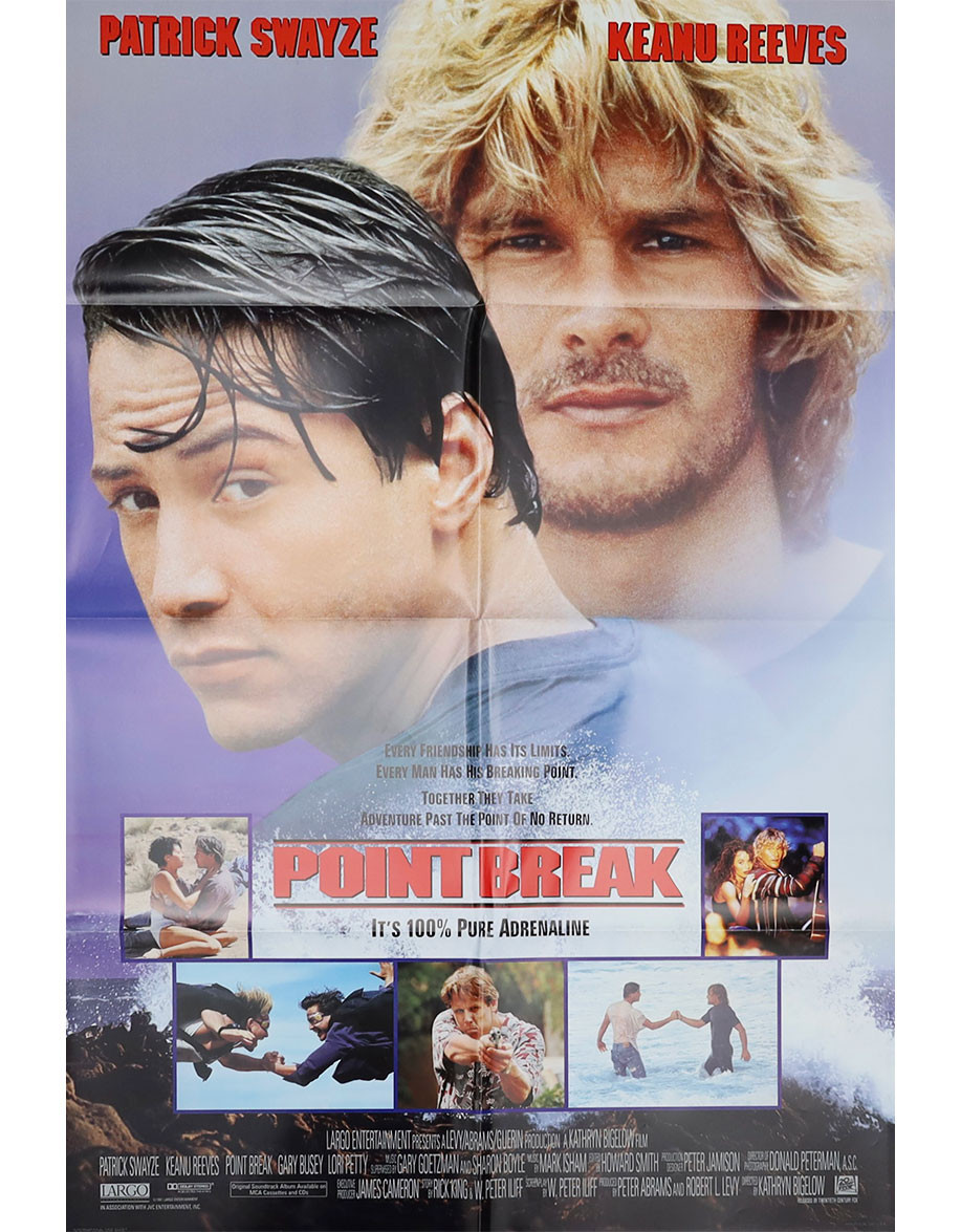 Point Break - 69x104 cm - pliée