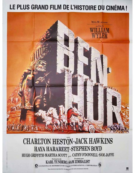 Ben-Hur - 120x160 cm - pliée