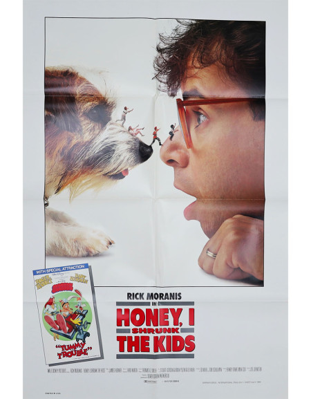 Chérie, j'ai rétréci les gosses - 69x104 cm - pliée