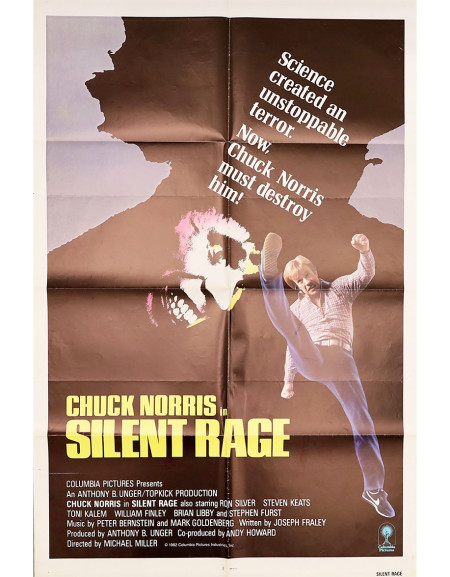 Horreur dans la ville - 69x104 cm - pliée