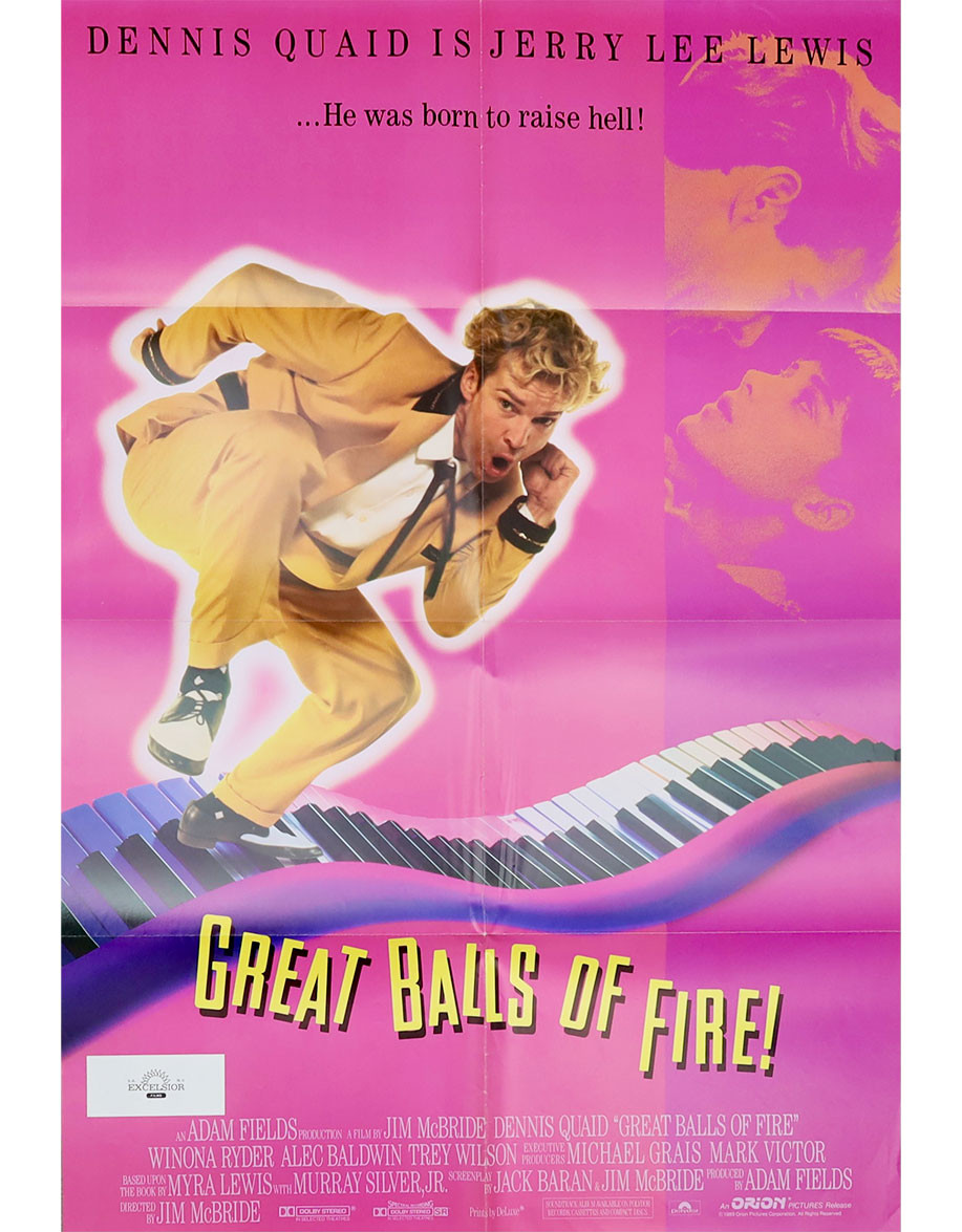 Great balls of fire ! - 69x104 cm - pliée