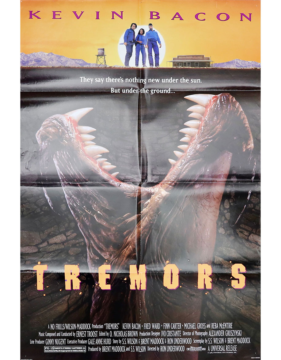 Tremors — affiche originale américaine one...
