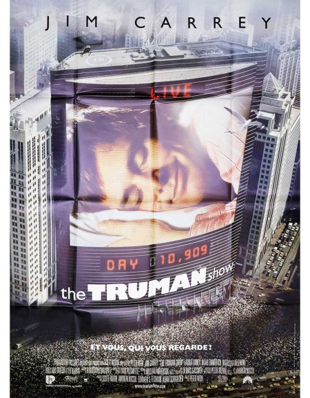 The Truman Show — affiche originale française 120x160 cm...