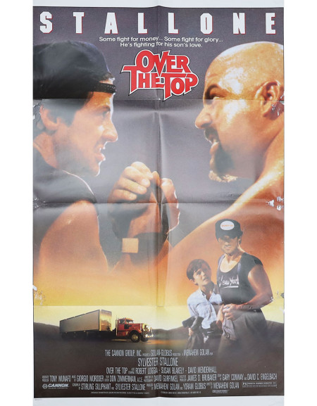 Over the top : la bras de fer - 69x104 cm - pliée