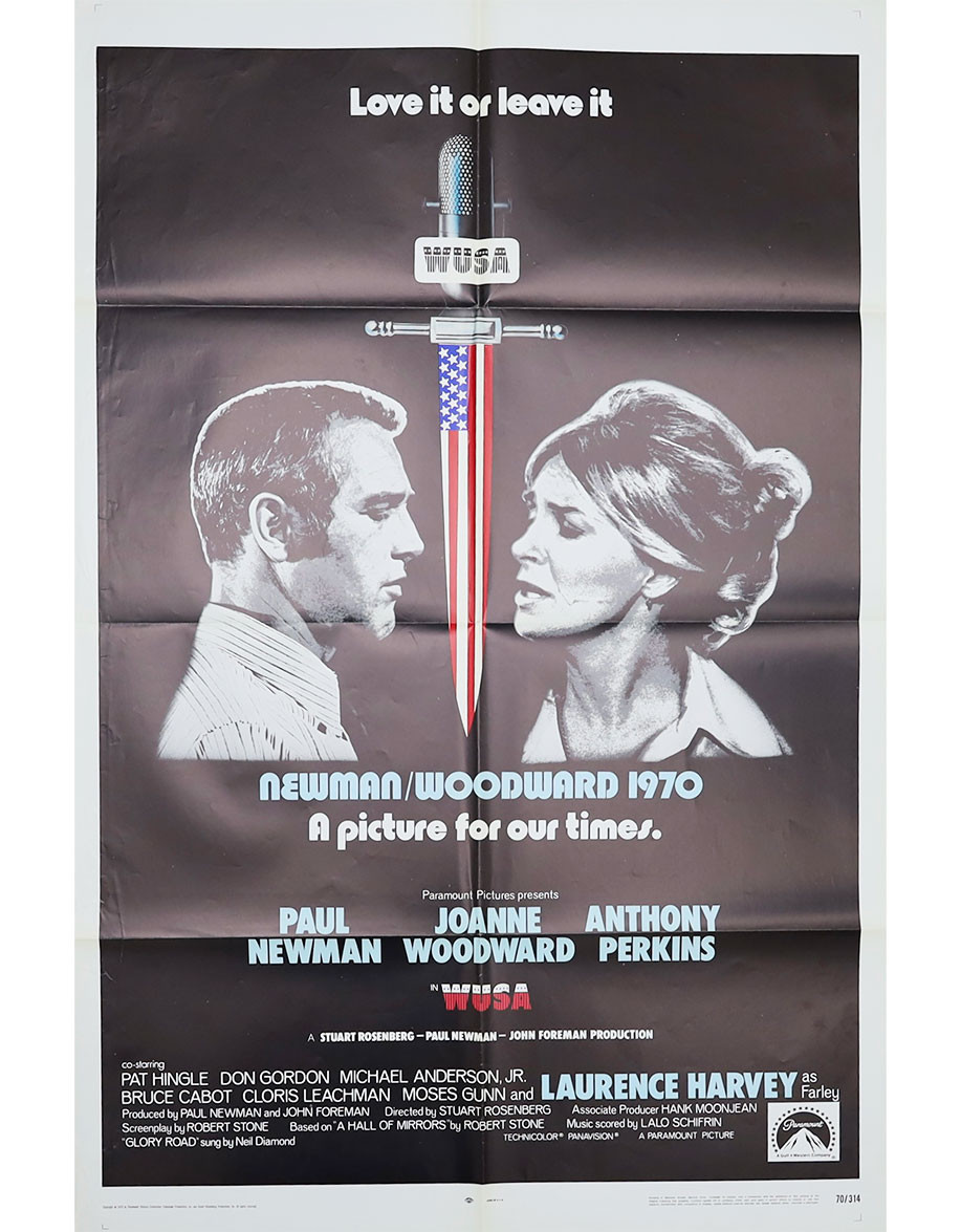 WUSA — affiche originale américaine one sheet...