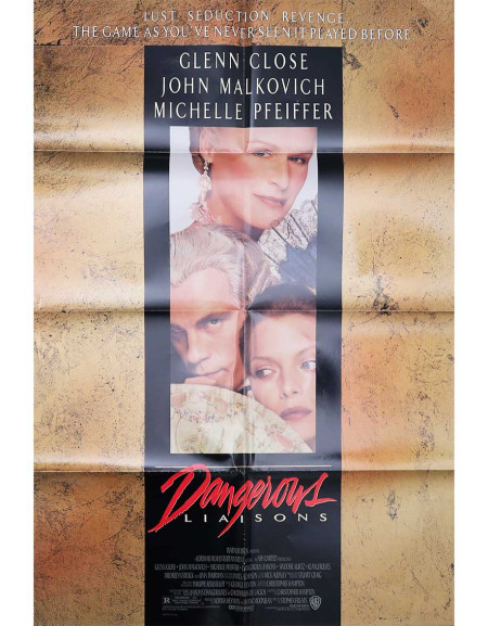 Les liaisons dangereuses - 69x104 cm - pliée