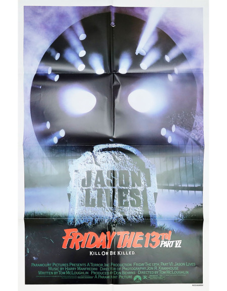 Vendredi 13, Chapitre VI : Jason le mort-vivant — affiche...