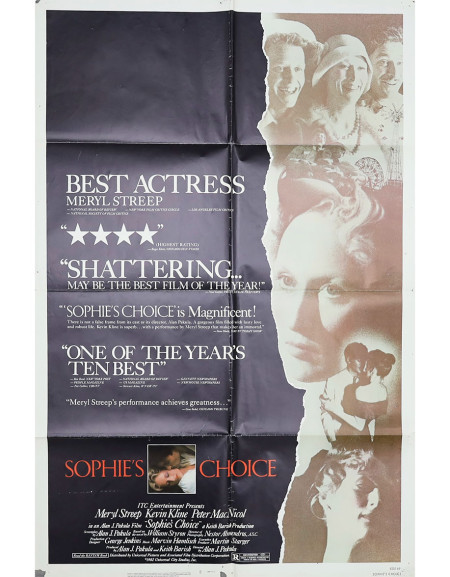 Le choix de Sophie - 69x104 cm - pliée