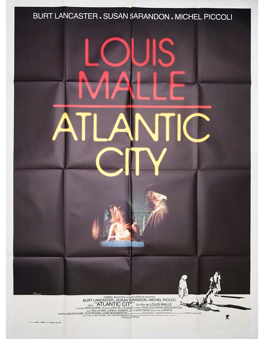 Atlantic City — affiche originale française...