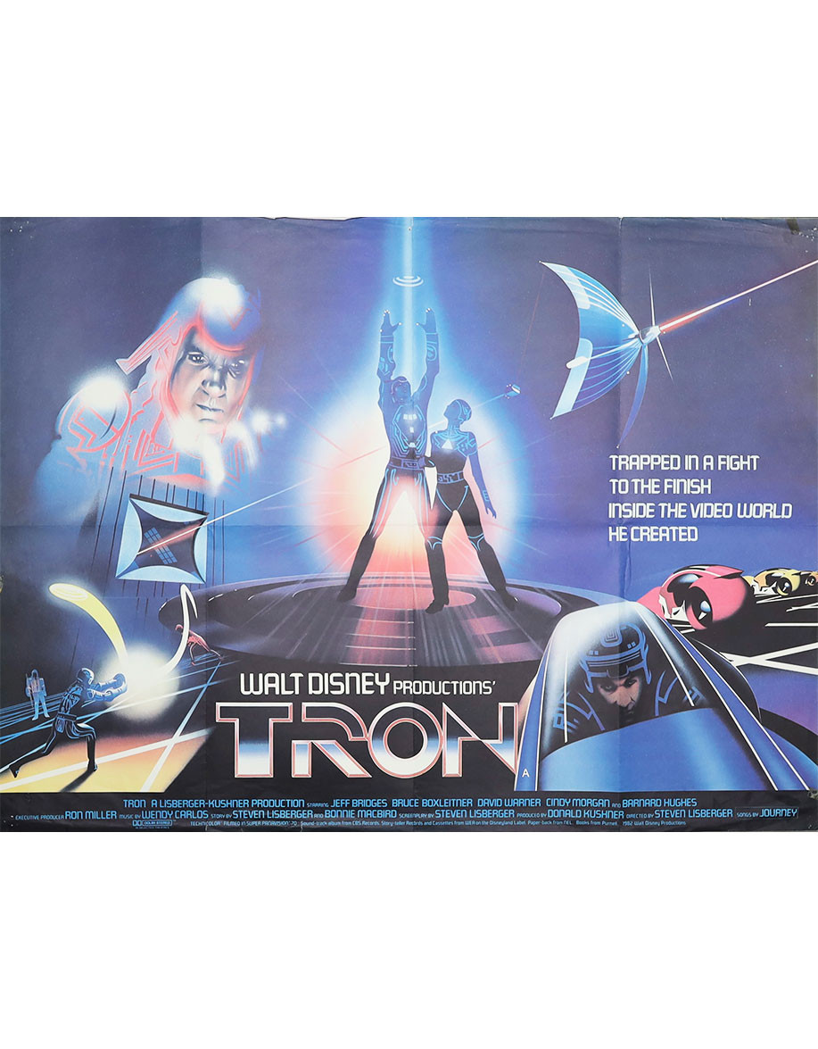 Tron — affiche originale anglaise 76x102 cm...