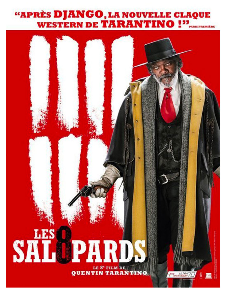 Les 8 salopards - 120x160 cm - pliée