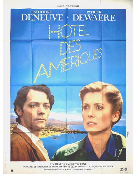 Hôtel des Amériques - 120x160 cm - pliée