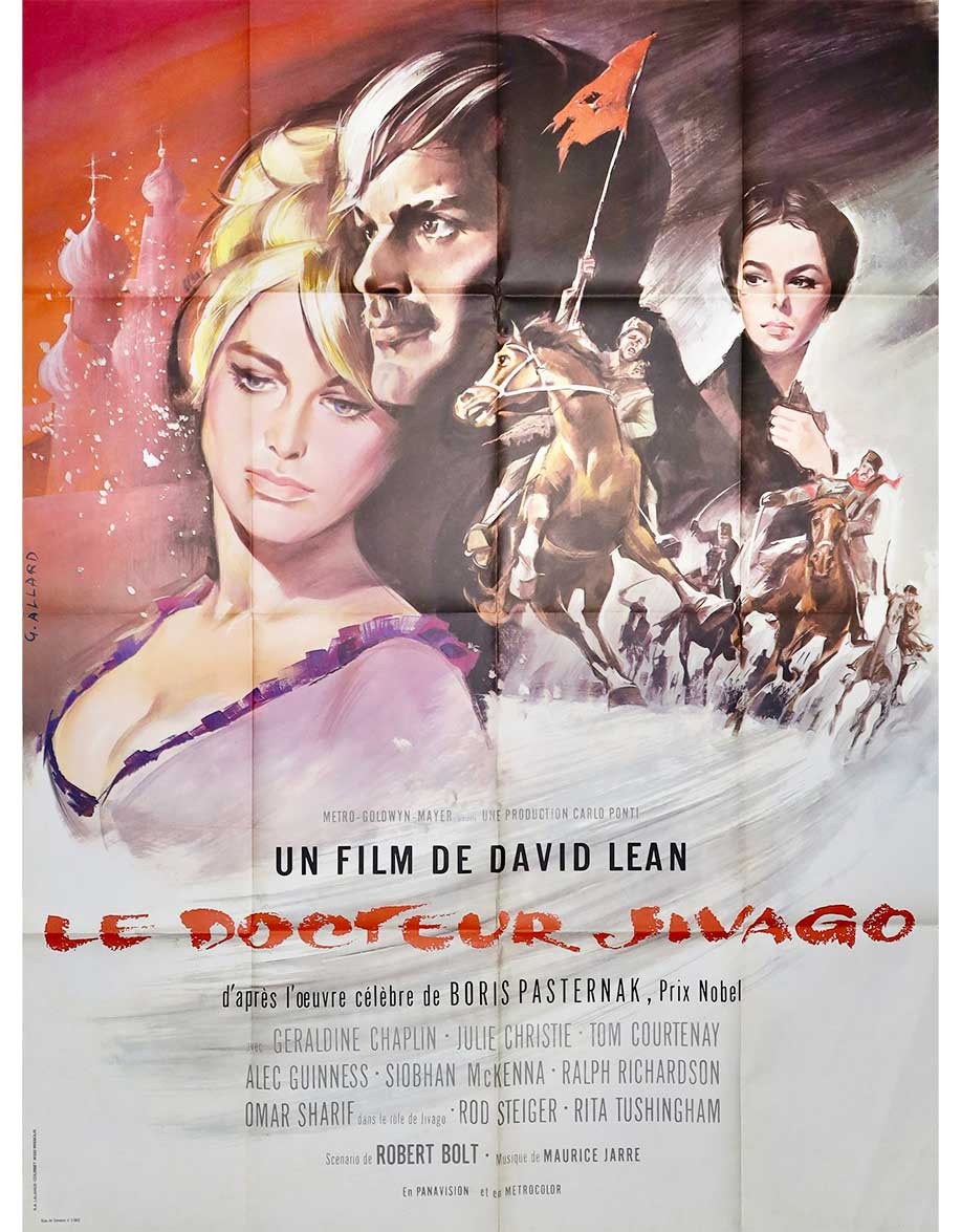 Le Docteur Jivago — affiche originale française...