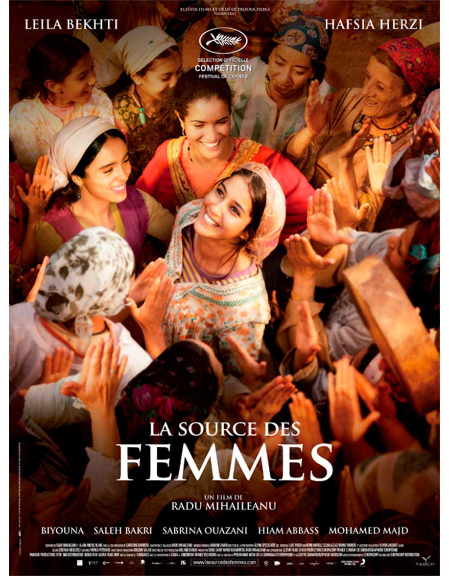 La source des femmes - 40x53 cm - pliée